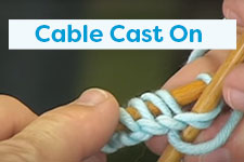 Cable Cast On Knitting Tutorial