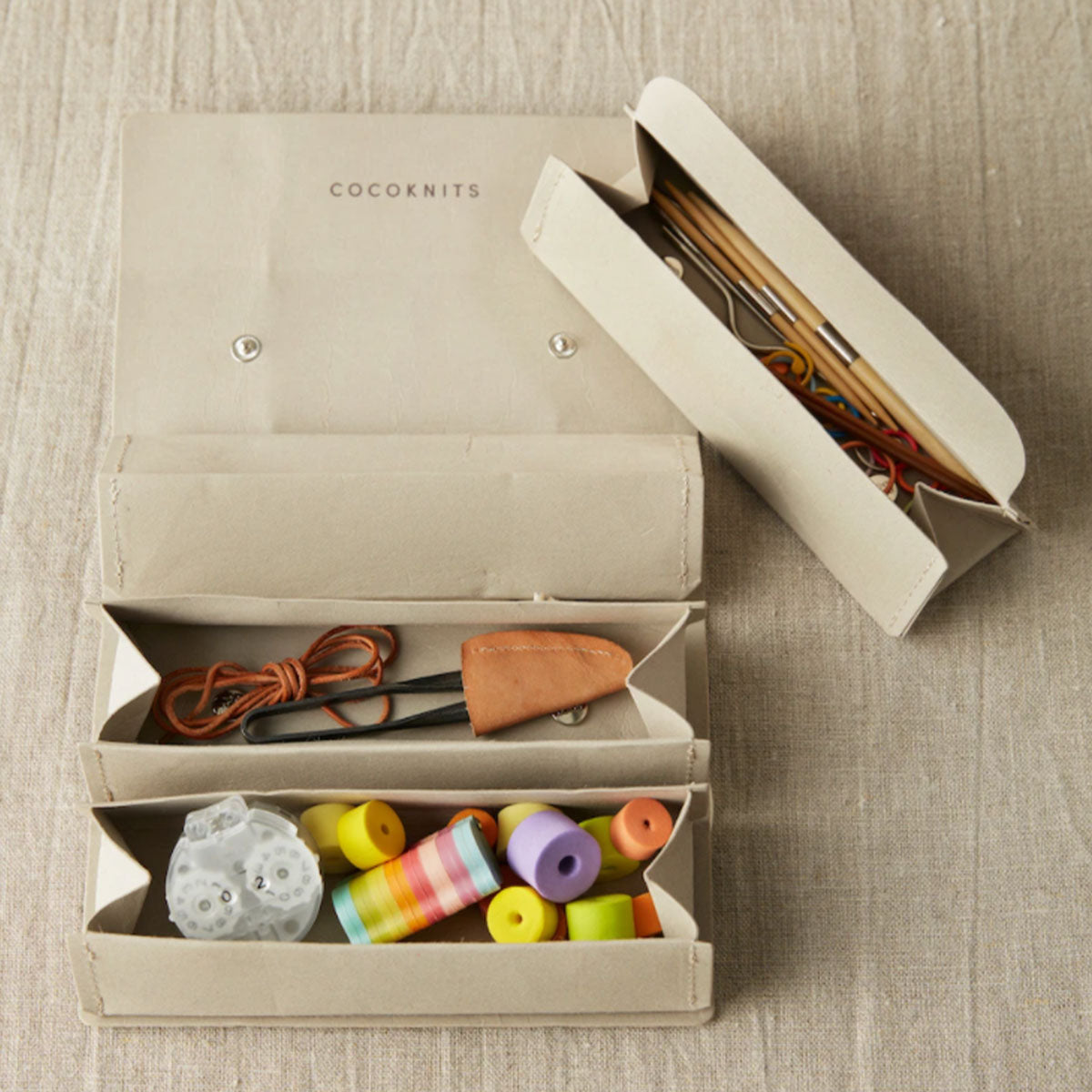 Cocoknits Accessory Roll- Grey - Extra Image
