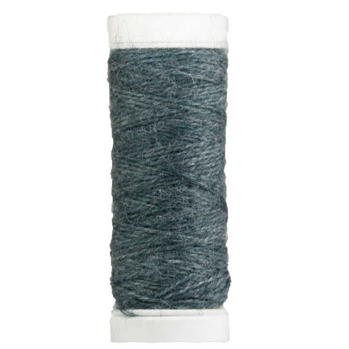 Lang Yarns Jawoll Reinforcement Bobbins - 0020 Teal Heather - Extra Image