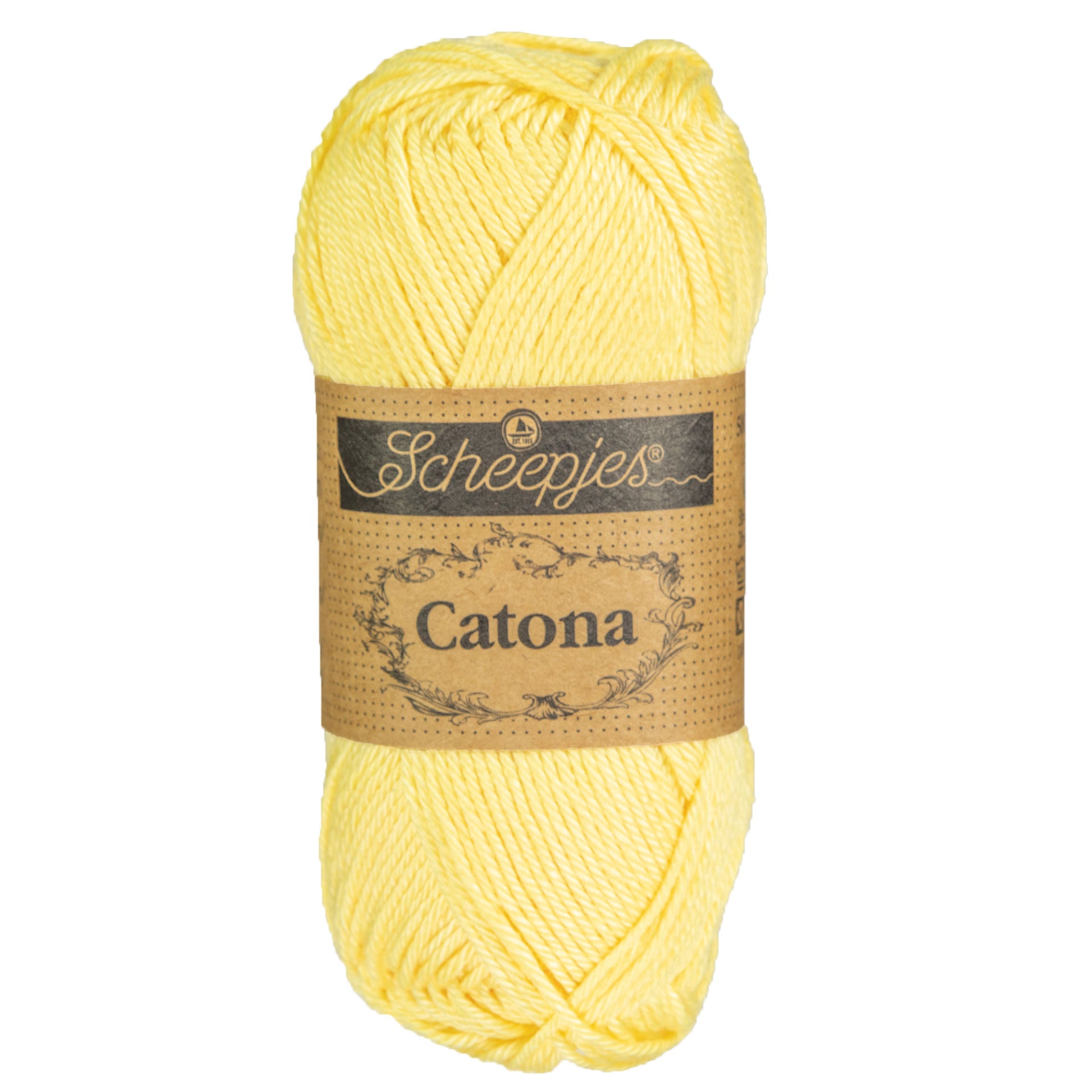 Scheepjes Catona Yarn - 522 Primrose - Zoom Image
