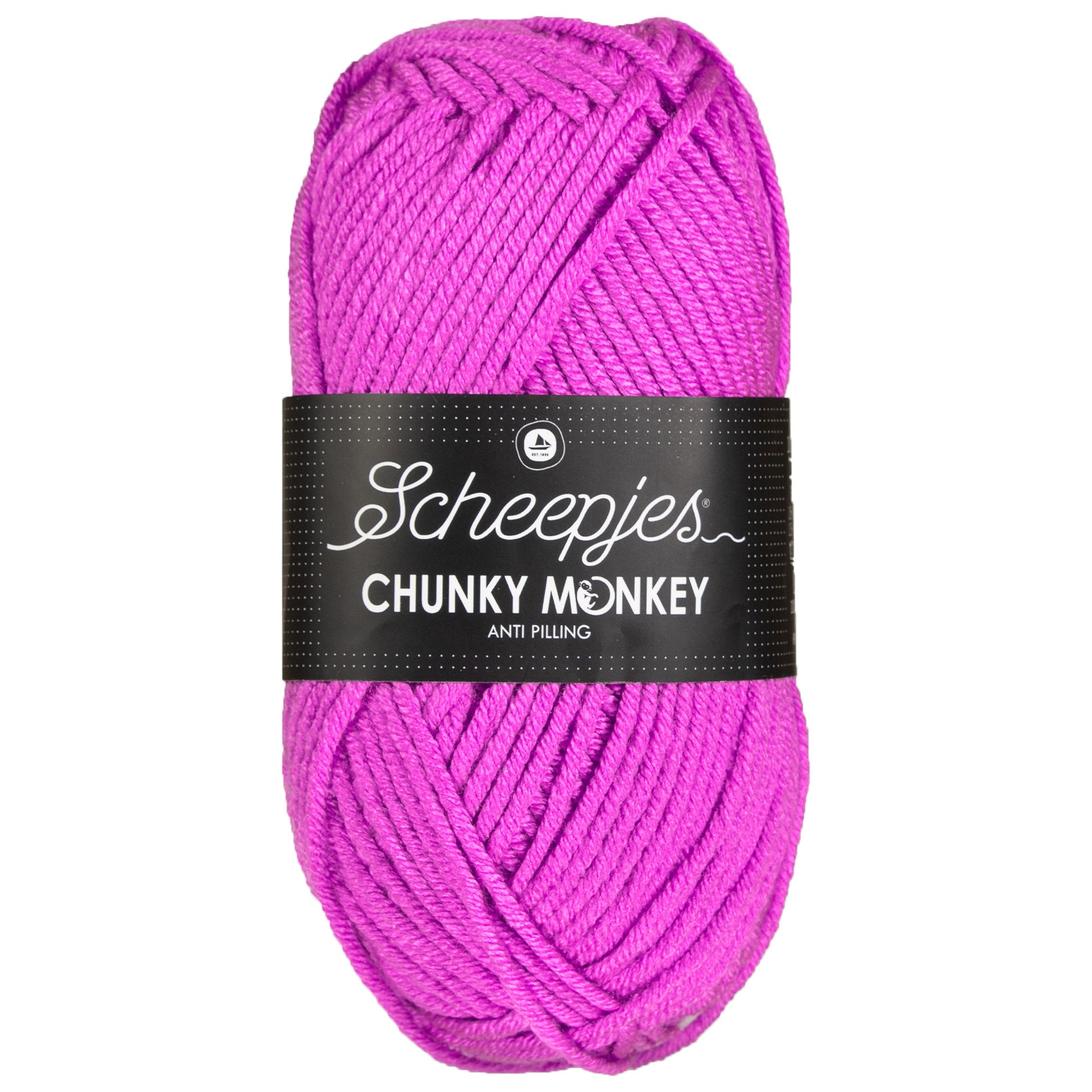 Scheepjes Chunky Monkey Yarn - 1084 Wild Orchid - Zoom Image
