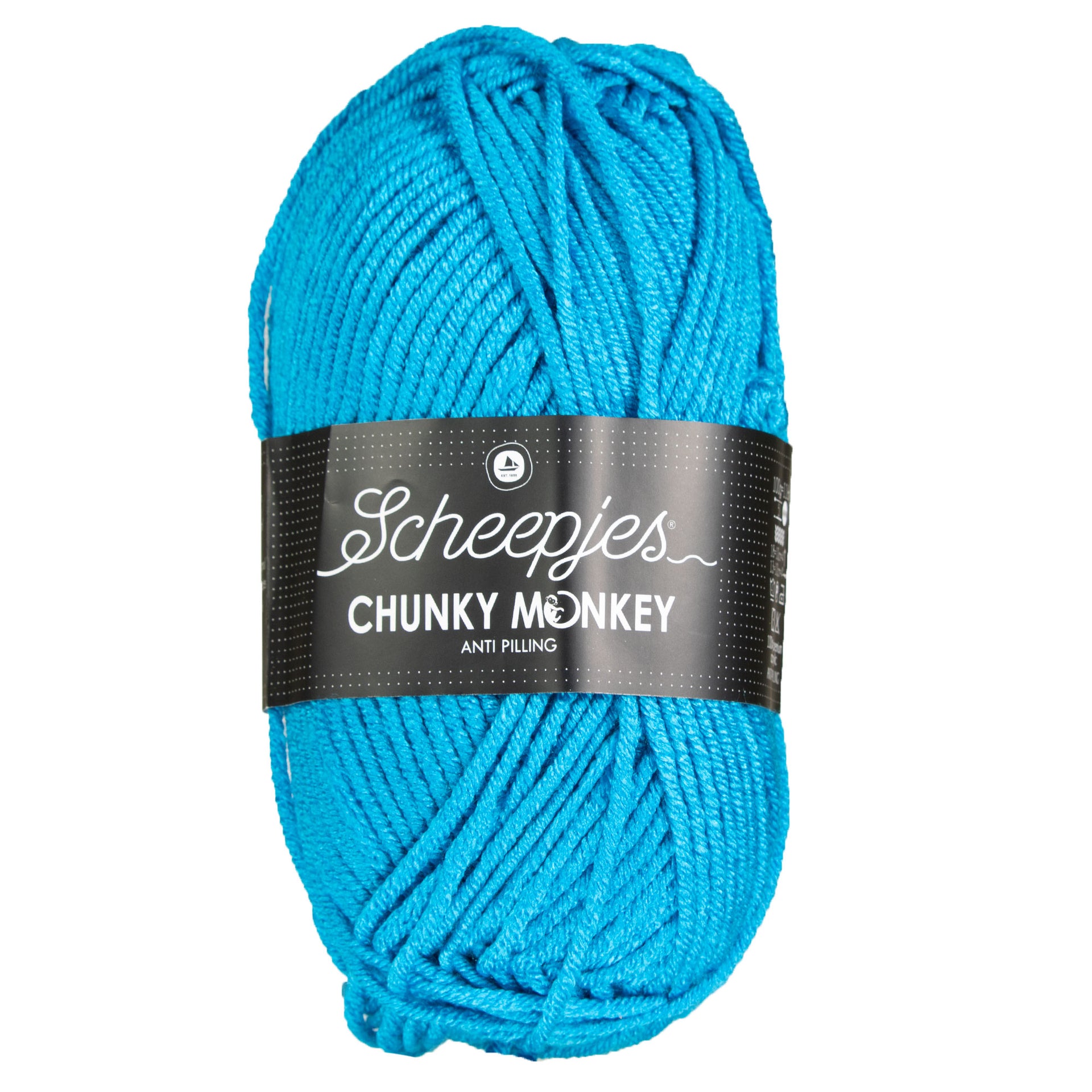 Scheepjes Chunky Monkey Yarn - 2012 Deep Turquoise - Zoom Image
