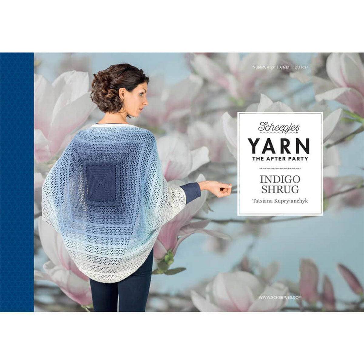 Scheepjes YARN The After Party Patterns - 27 Indigo Shrug - Extra Image
