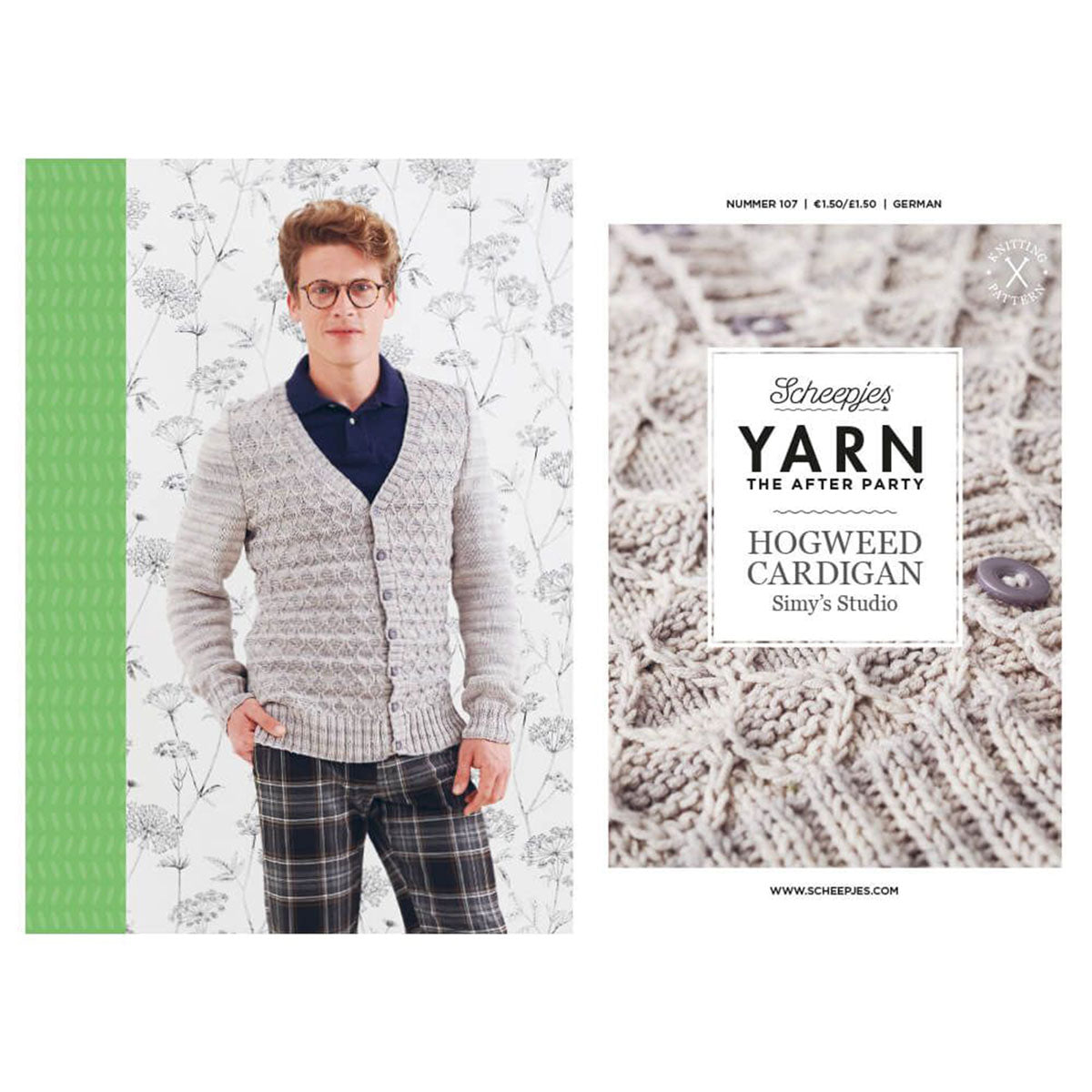 Scheepjes YARN The After Party Patterns - 107 Hogweed Cardigan - Extra Image
