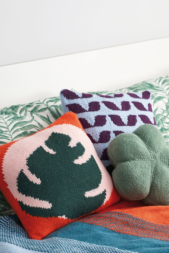 Rowan Daydreamer Collection Patterns - Greenhouse Cushion - PDF Download - Extra Image