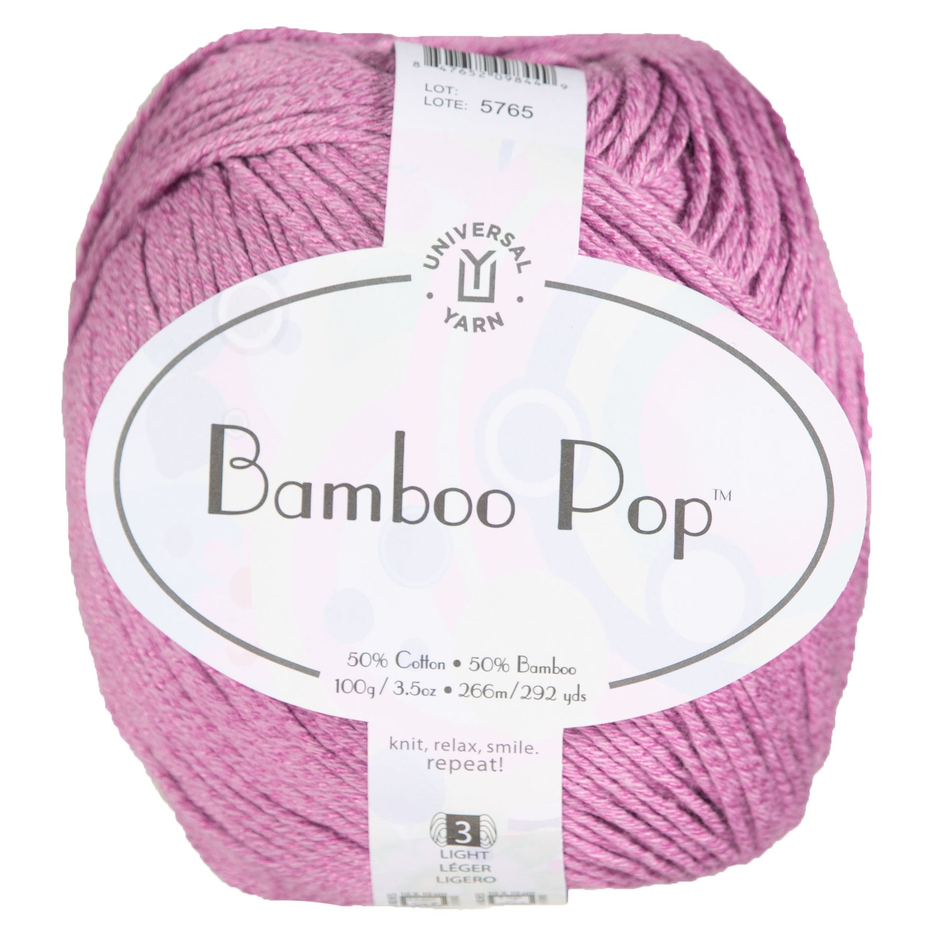 Universal Yarn Bamboo Pop Yarn - 138 Quartz - Zoom Image
