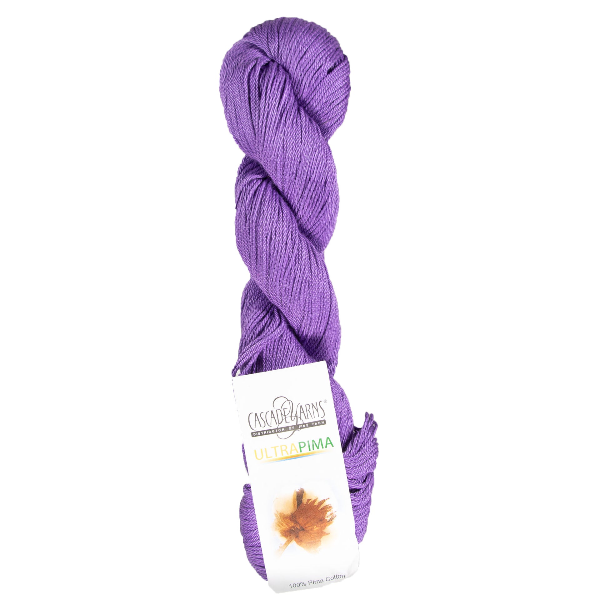 Cascade Yarns Ultra Pima Yarn - 3839 Dahlia Purple - Zoom Image
