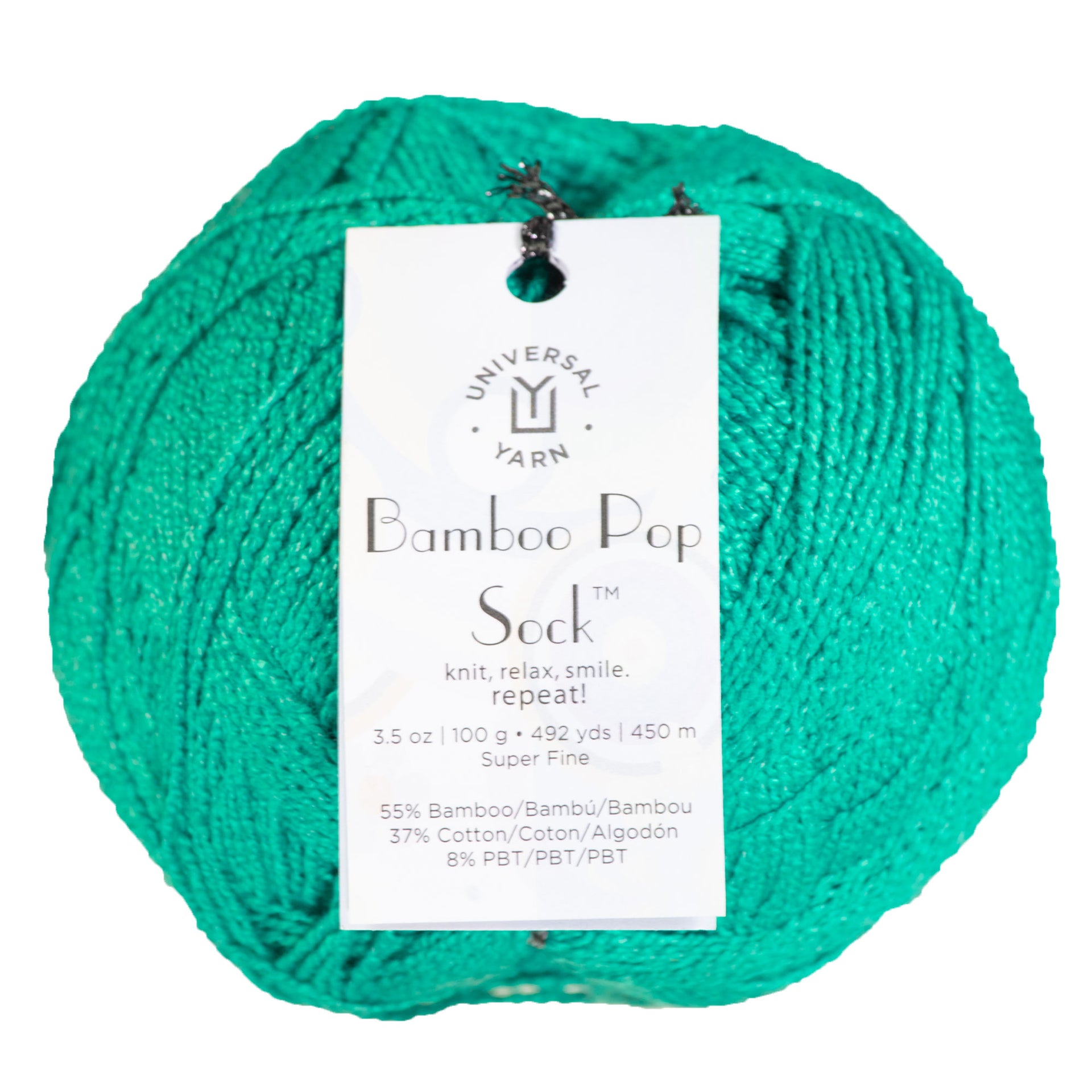 Universal Yarn Bamboo Pop Socks Yarn - 615 Equator - Zoom Image
