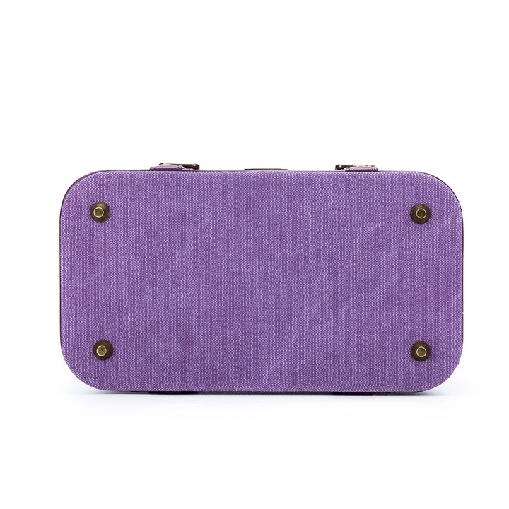 della Q Maker's Train Case - Plum - Extra Image