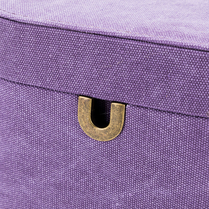 della Q Maker's Train Case - Maroon - Extra Image