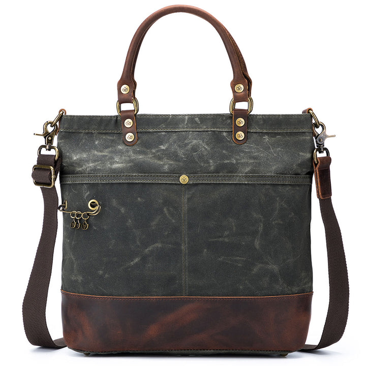 della Q Maker's Canvas Tote - Olive - Extra Image