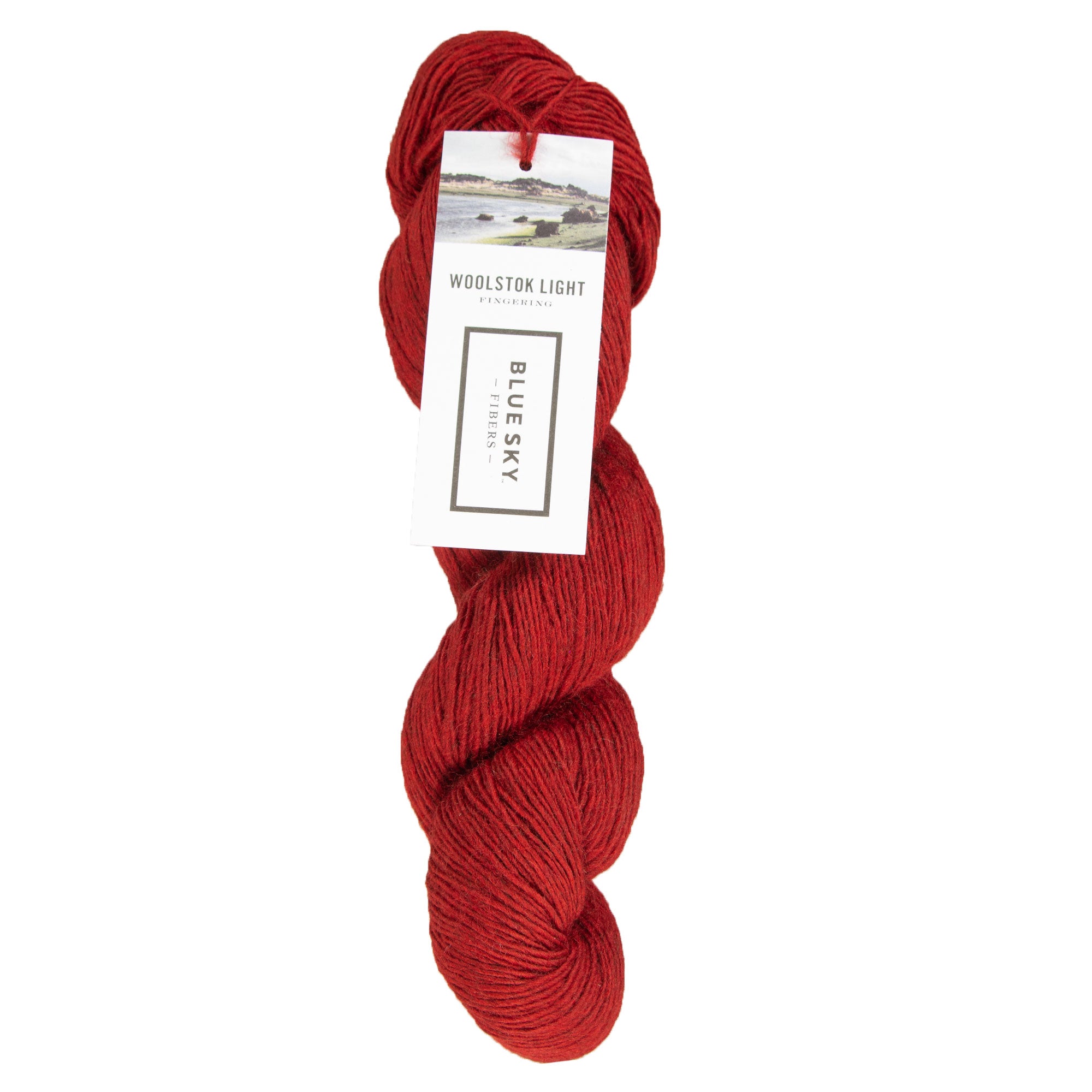Blue Sky Fibers Woolstok Light Yarn - 2315 Red Rock - Zoom Image