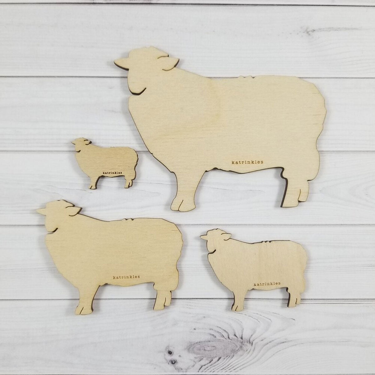 Katrinkles Sheep Bobbins - Tiny - Extra Image