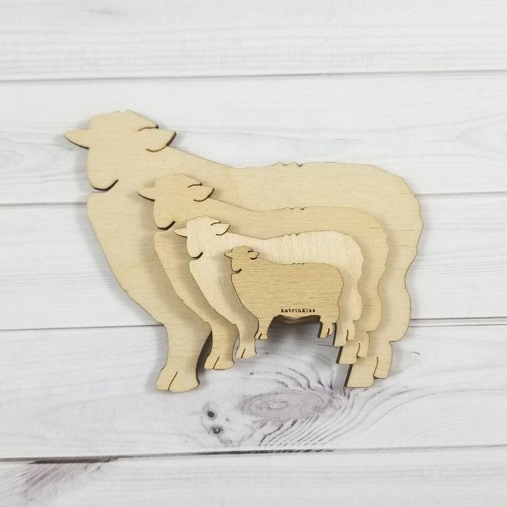Katrinkles Sheep Bobbins - Tiny - Extra Image