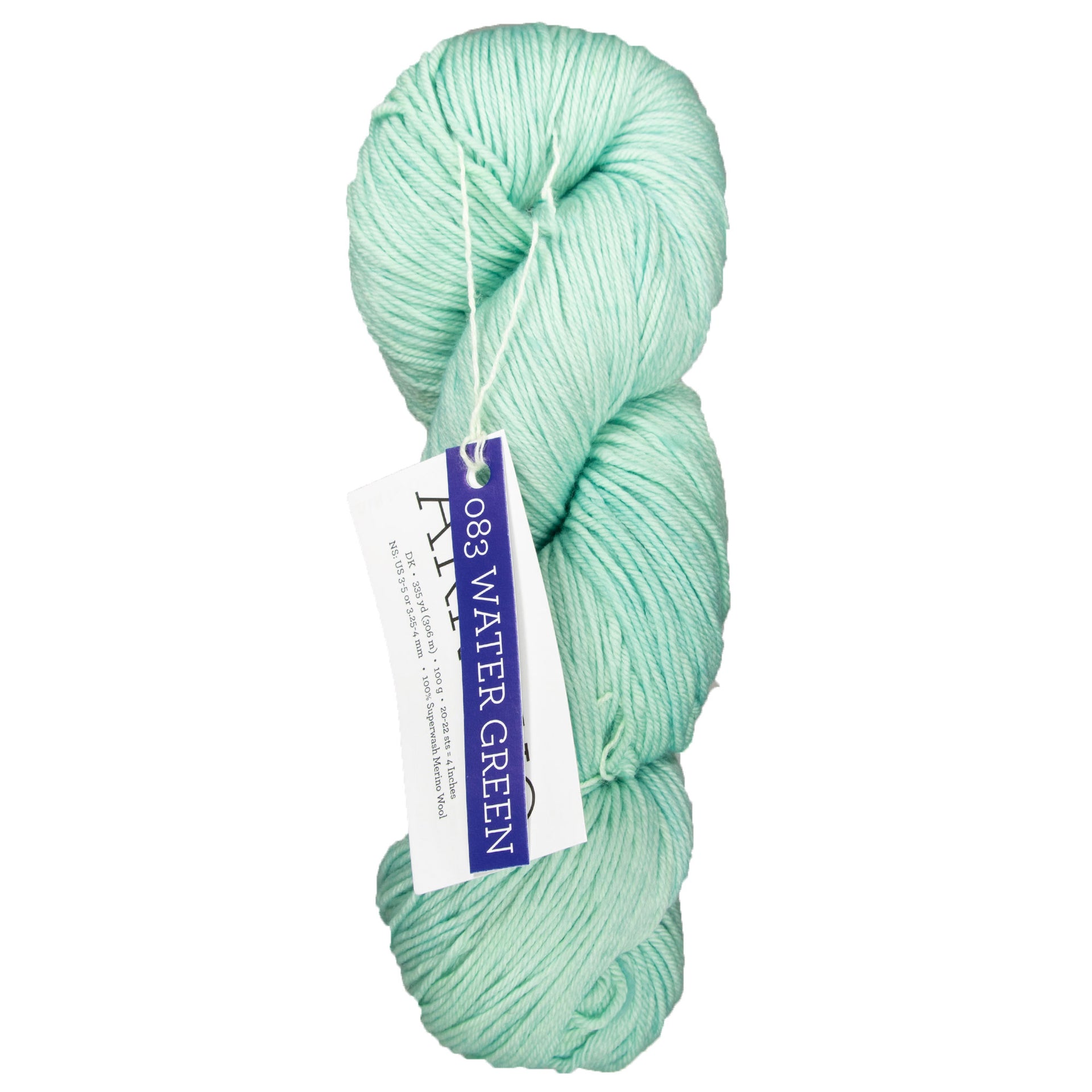Malabrigo Arroyo Yarn - 083 Water Green - Zoom Image
