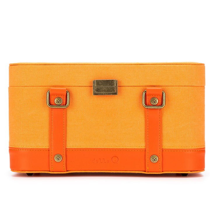della Q Maker's Train Case - Orange - Extra Image