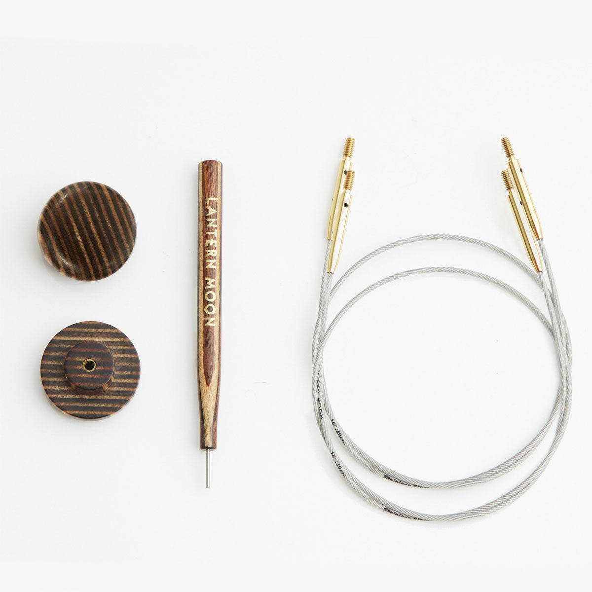 Lantern Moon Swivel Cords - 30" (to make a 40" needle) - Extra Image

