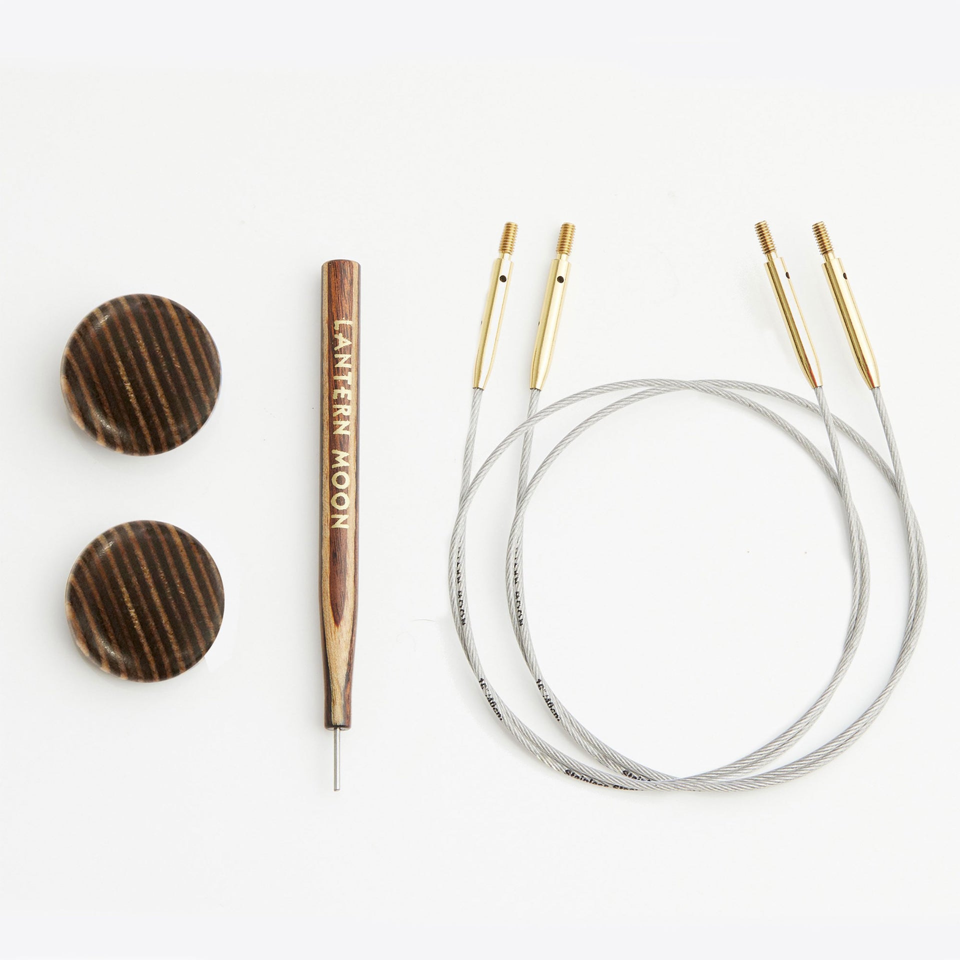Lantern Moon Fixed Cords - 30" (to make a 40" needle) - Zoom Image
