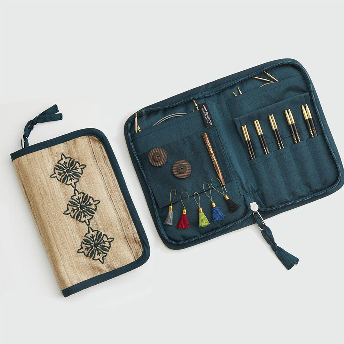 Lantern Moon Ebony Interchangeable Needle Sets - Legacy - 5 Inch Tips US 3-8 - Extra Image
