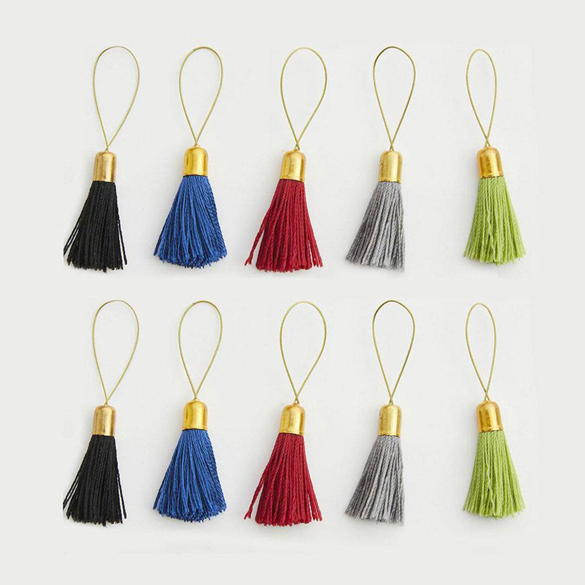 Lantern Moon Stitch Markers - Tassel - Extra Image