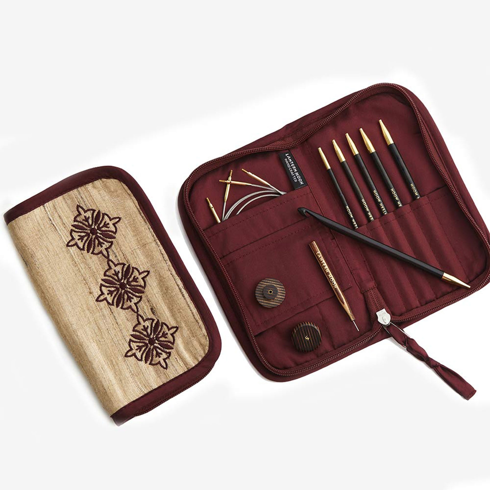 Lantern Moon Tunisian Crochet Hook Set Needles - Bequest - Zoom Image
