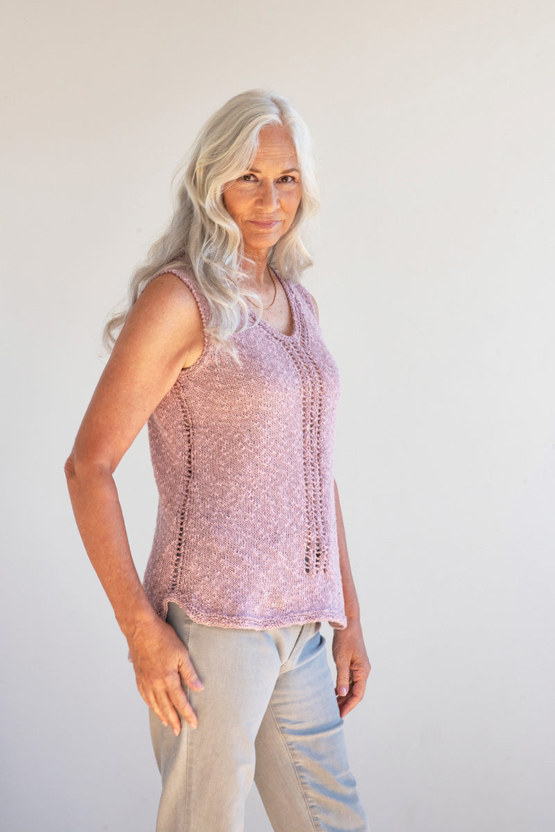 Berroco Meraki Patterns - Lilika Tank - PDF Download - Extra Image