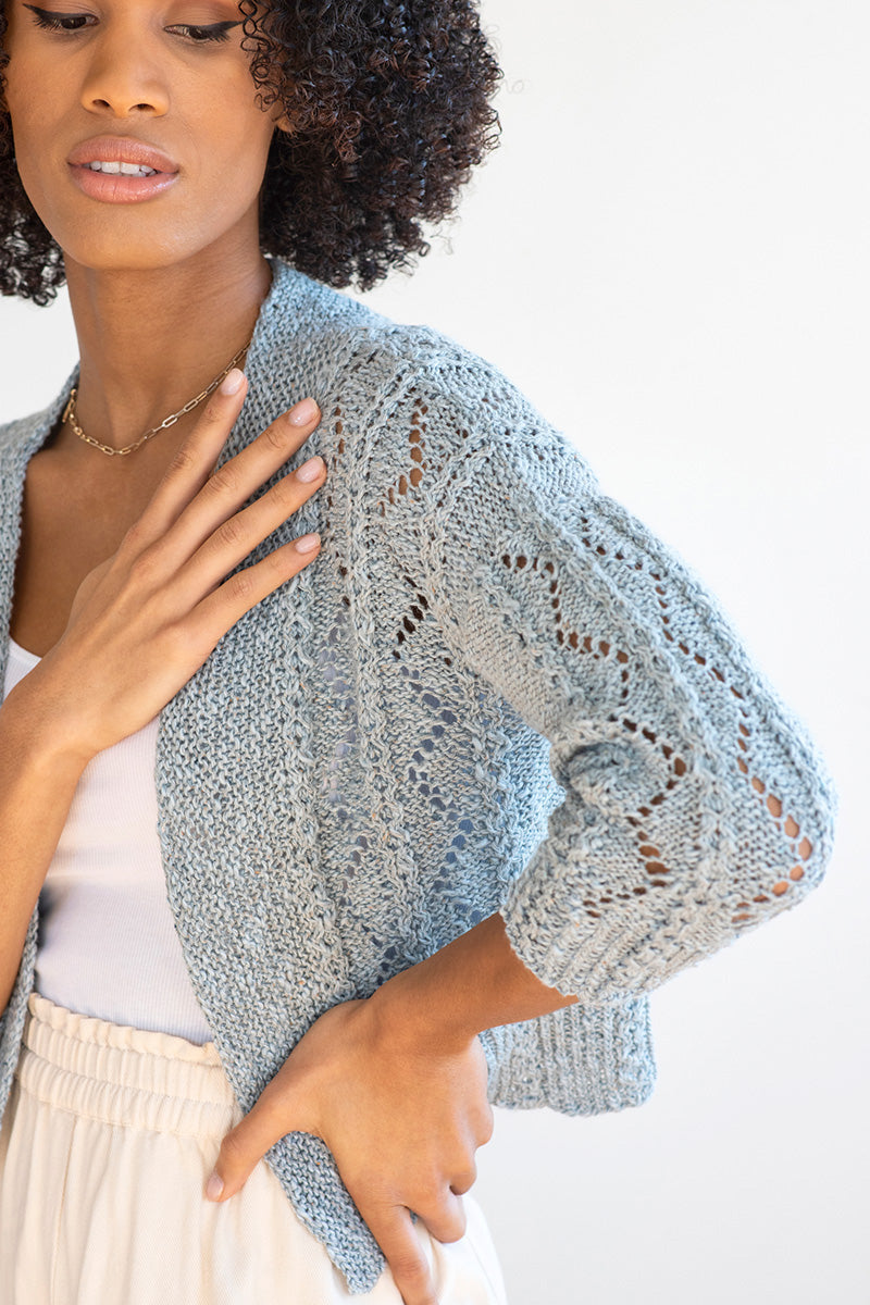 Berroco Meraki Patterns - Melora Cardigan - PDF Download - Extra Image