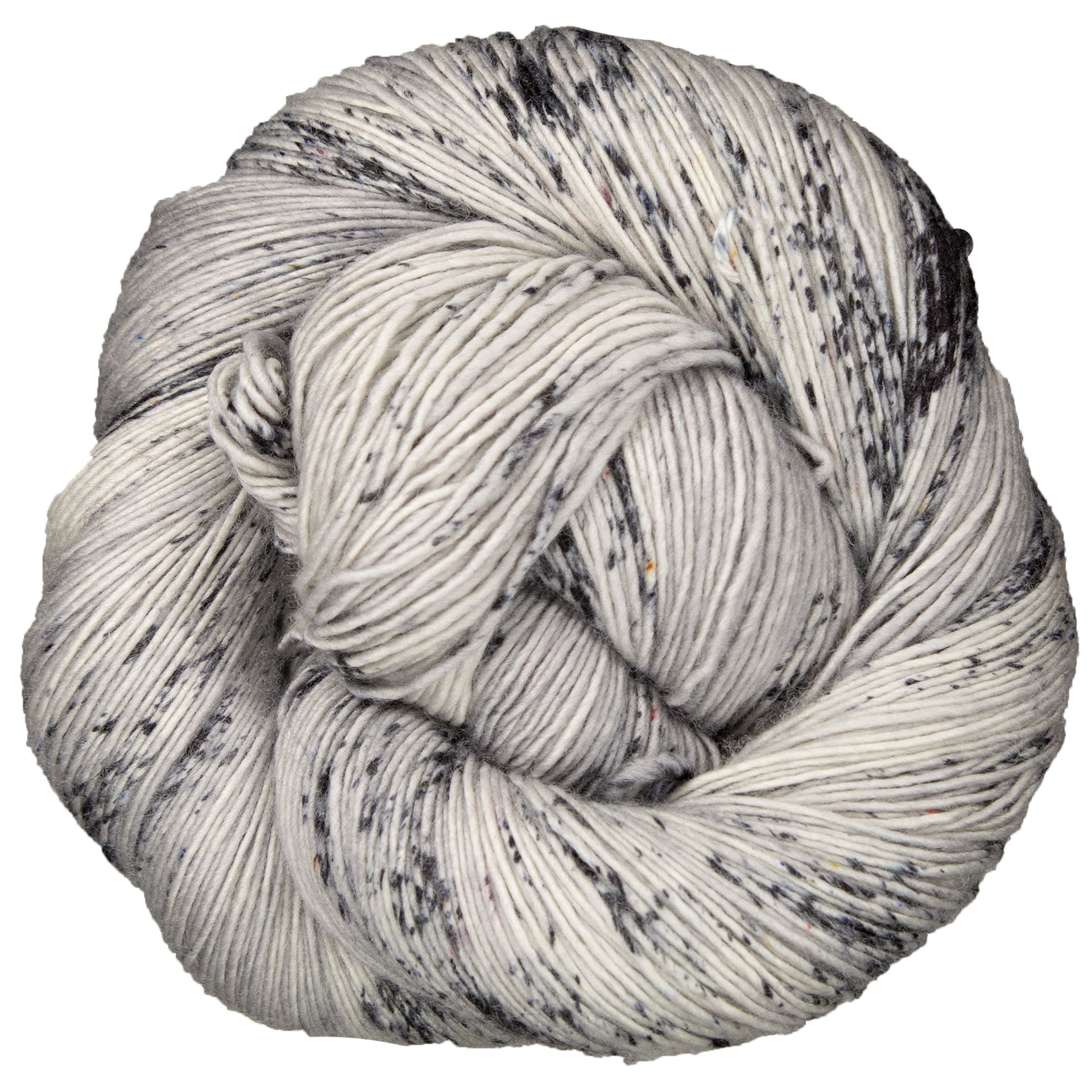 Madelinetosh Tosh Merino Light Yarn - Astrid Grey/ Optic - Zoom Image
