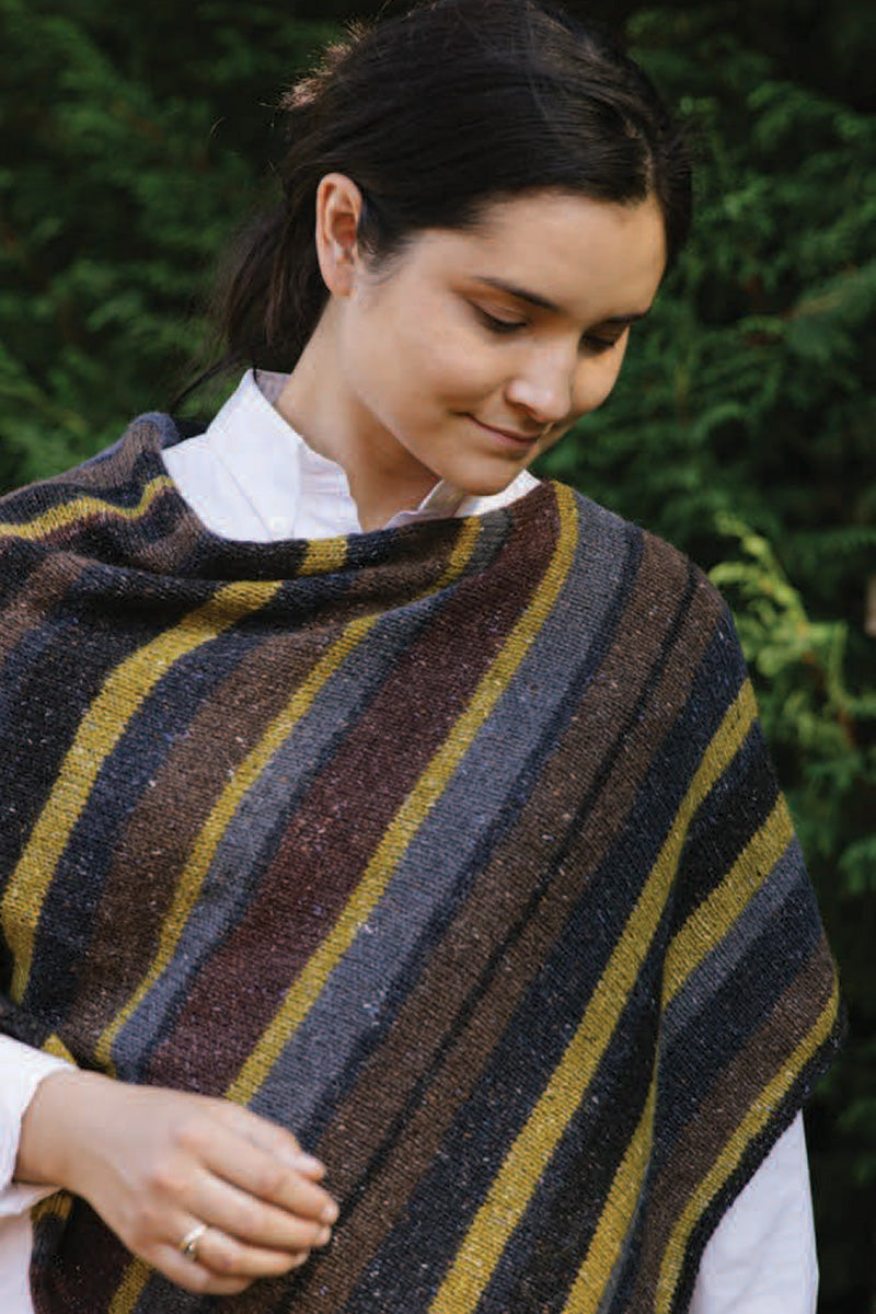 Churchmouse Classics Patterns - Jimmy's Lucky Poncho - Extra Image