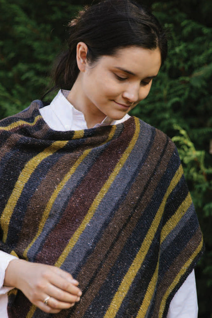 Churchmouse Classics Patterns - Jimmy's Lucky Poncho - Extra Image