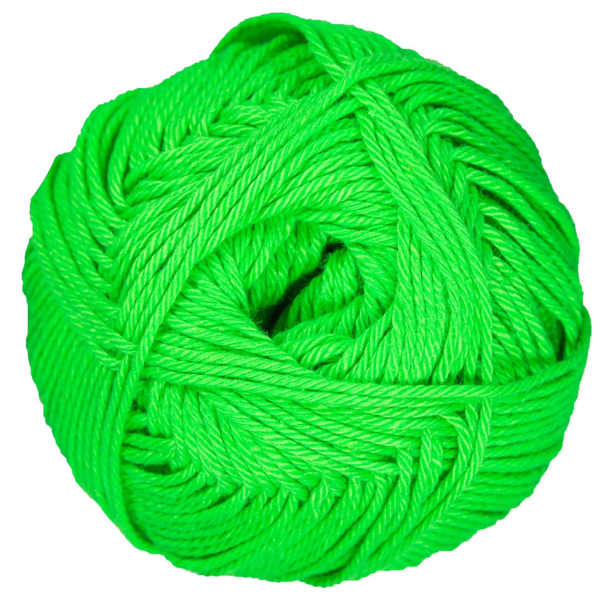 Scheepjes Catona Yarn - 602 Neon Green - Zoom Image
