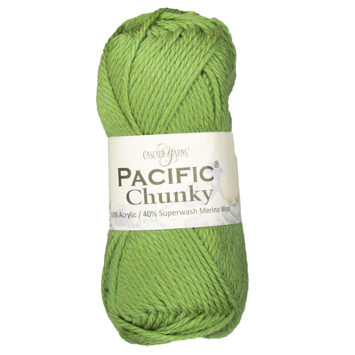 Cascade Yarns Pacific Chunky Yarn - 157 Green Tea - Zoom Image