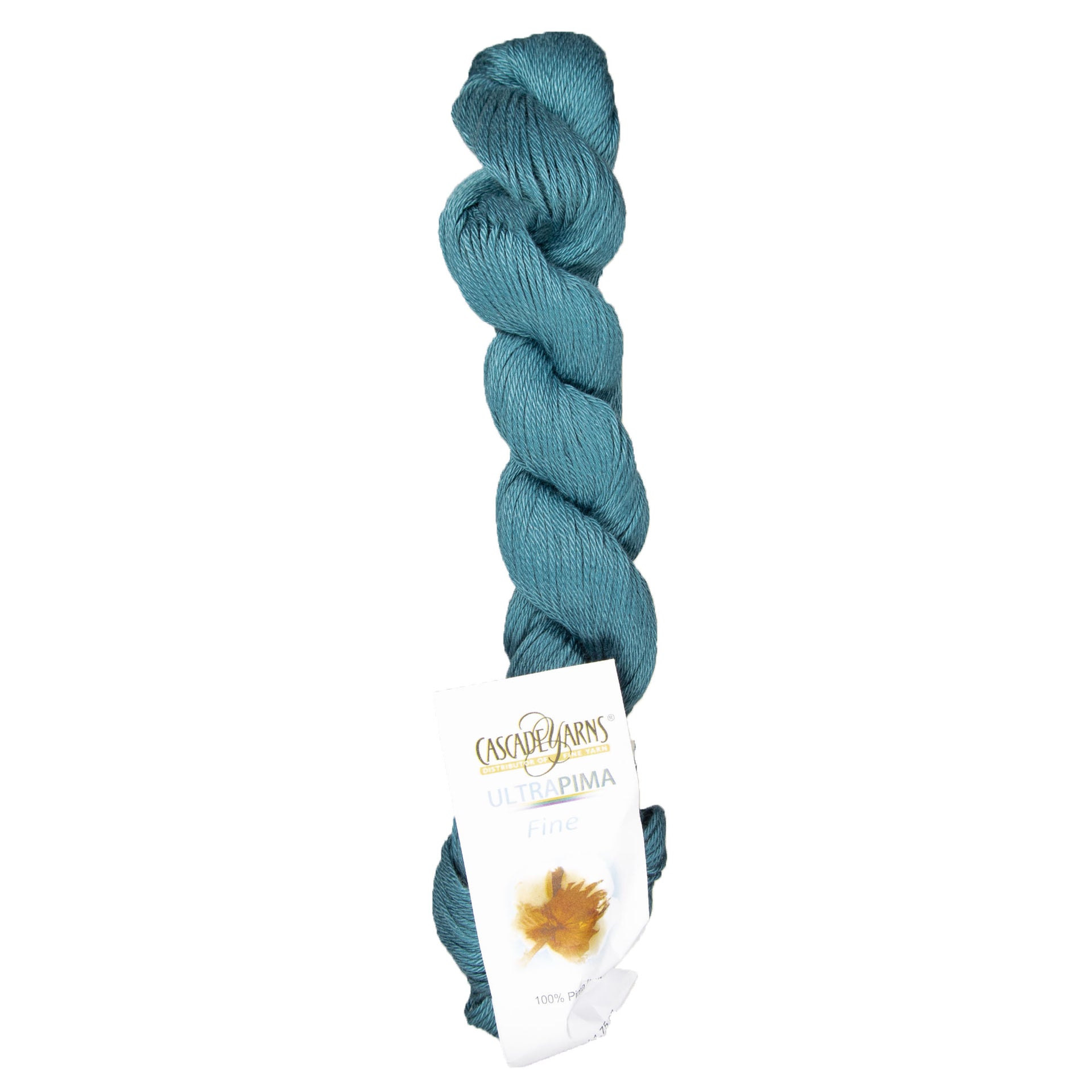 Cascade Yarns Ultra Pima Fine Yarn - 3860 Storm Blue - Zoom Image

