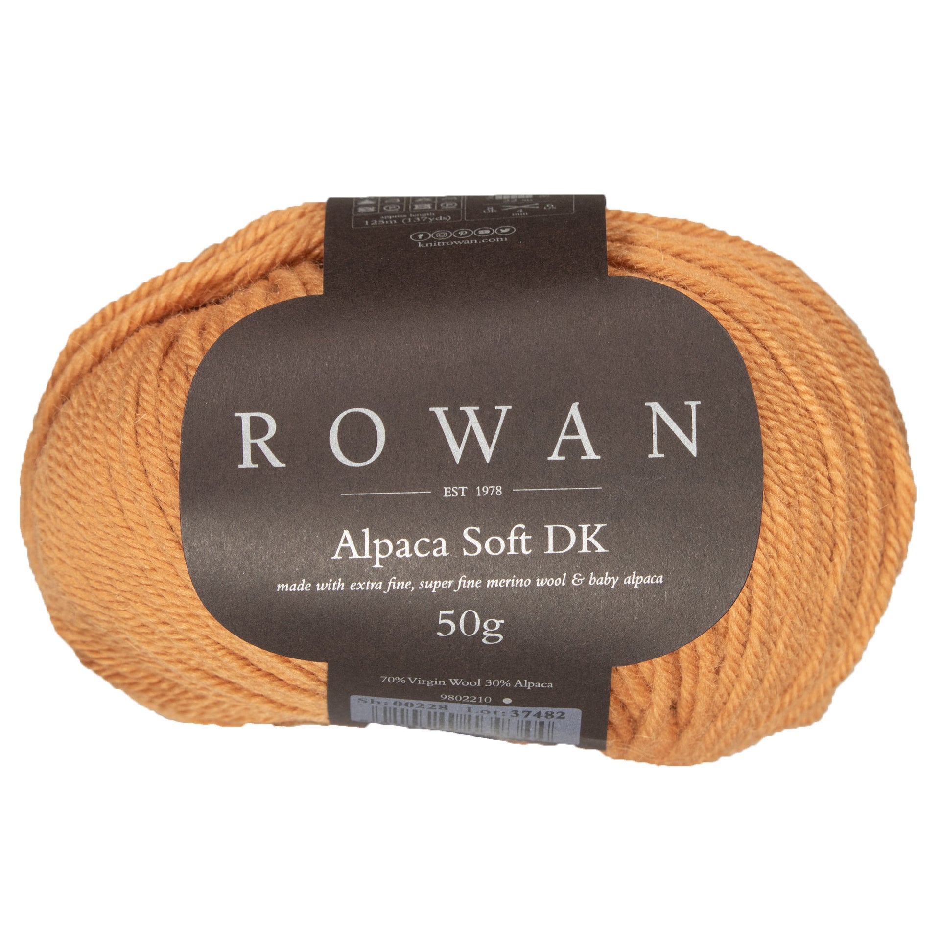 Rowan Alpaca Soft DK Yarn - 228 Cinnamon - Zoom Image

