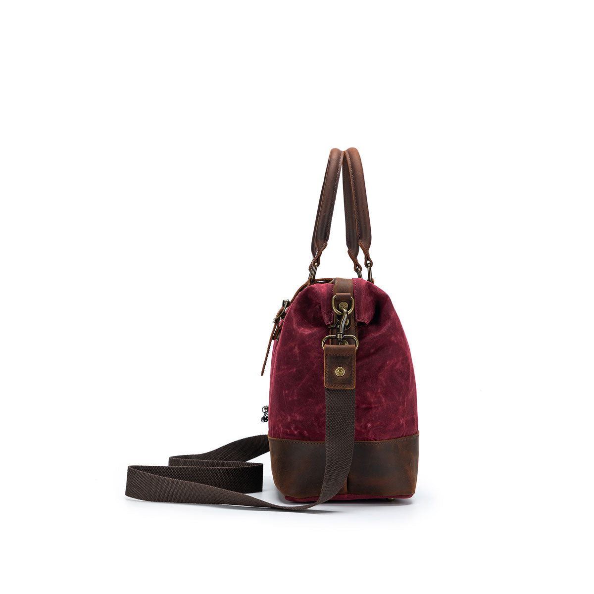della Q Maker's Canvas Satchel - Mustard - Extra Image