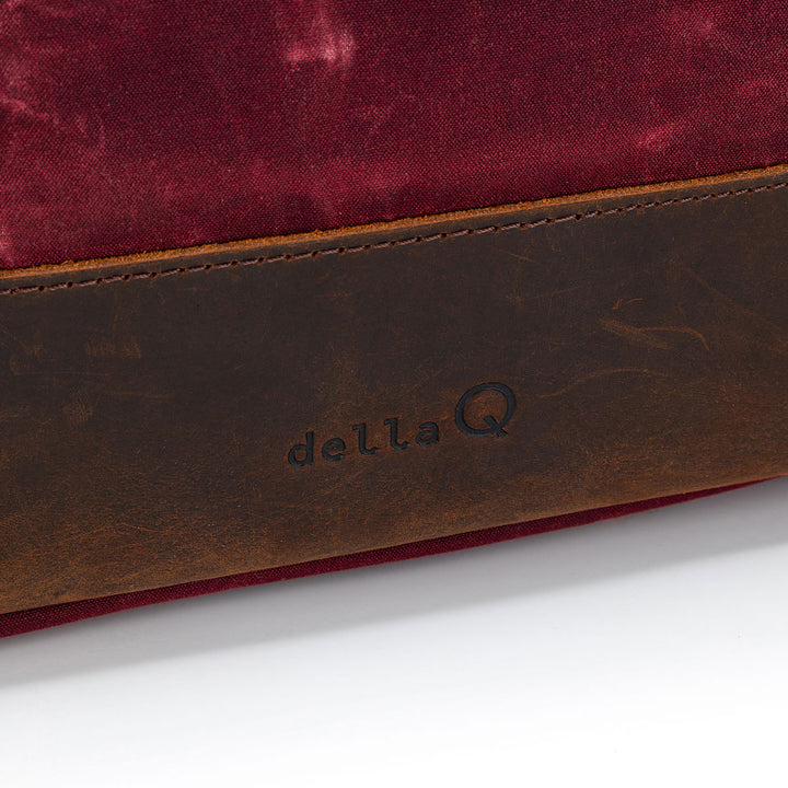 della Q Maker's Canvas Satchel - Mustard - Extra Image