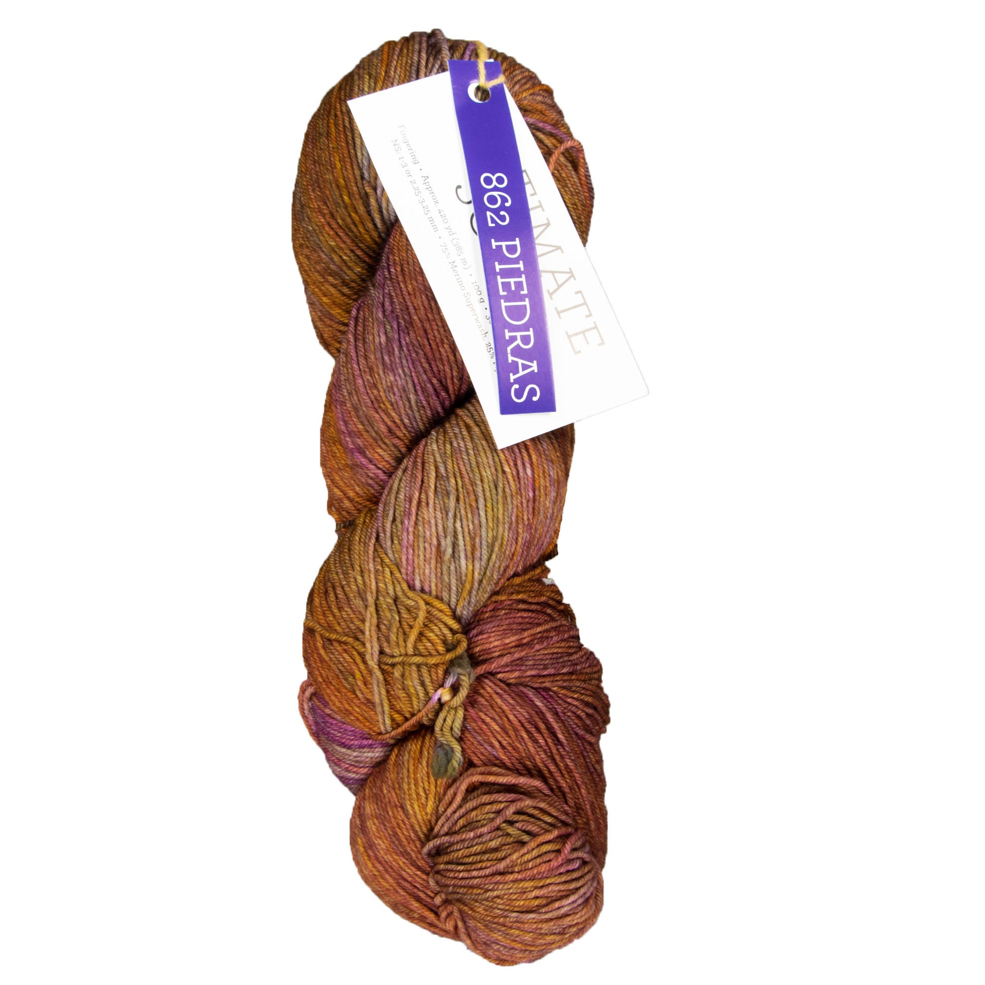 Malabrigo Ultimate Sock Yarn - 862 Piedras - Zoom Image
