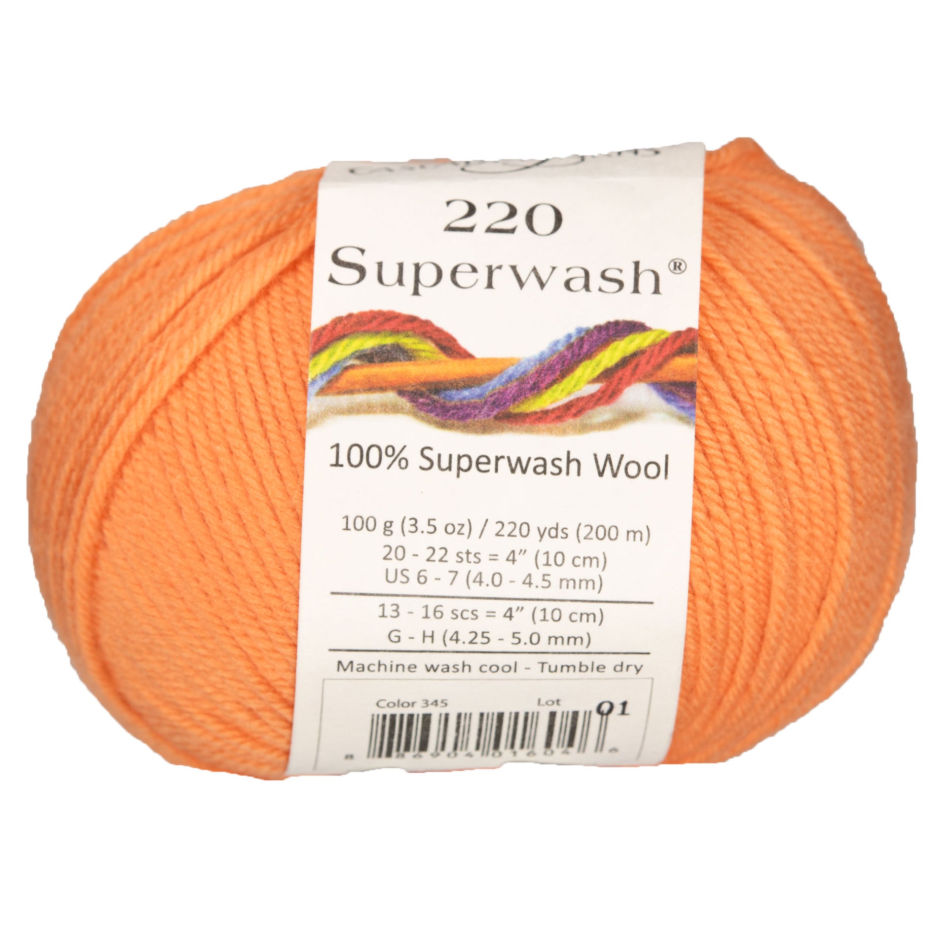 Cascade Yarns 220 Superwash Yarn - 0345 Autumn Sunset - Zoom Image
