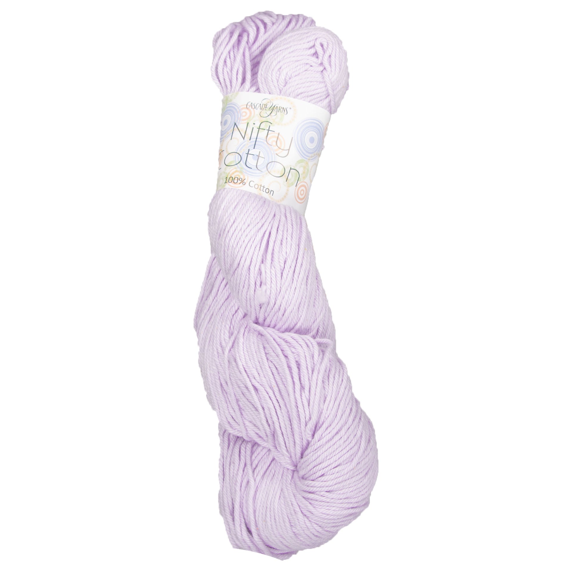 Cascade Yarns Nifty Cotton Yarn - 07 Soft Lilac - Zoom Image
