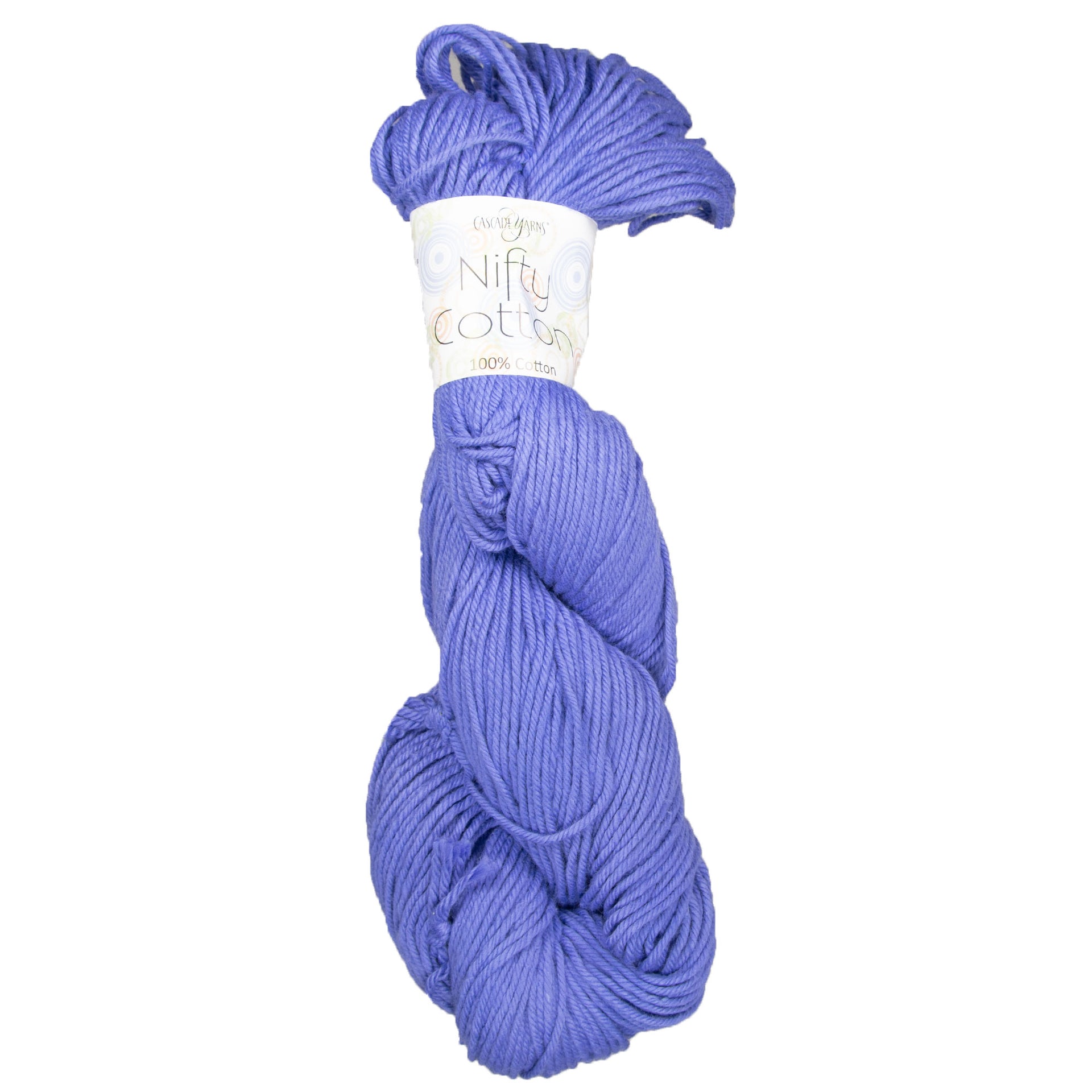 Cascade Yarns Nifty Cotton Yarn - 43 Blue Iris - Zoom Image
