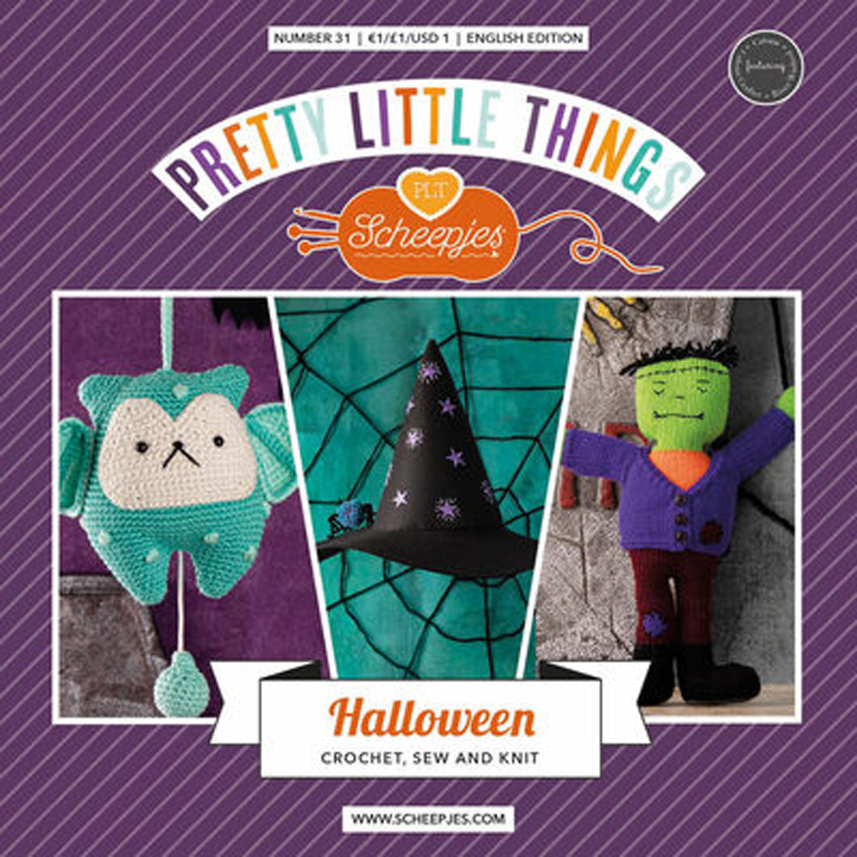 Scheepjes Pretty Little Things Patterns - No. 31 Halloween - Extra Image
