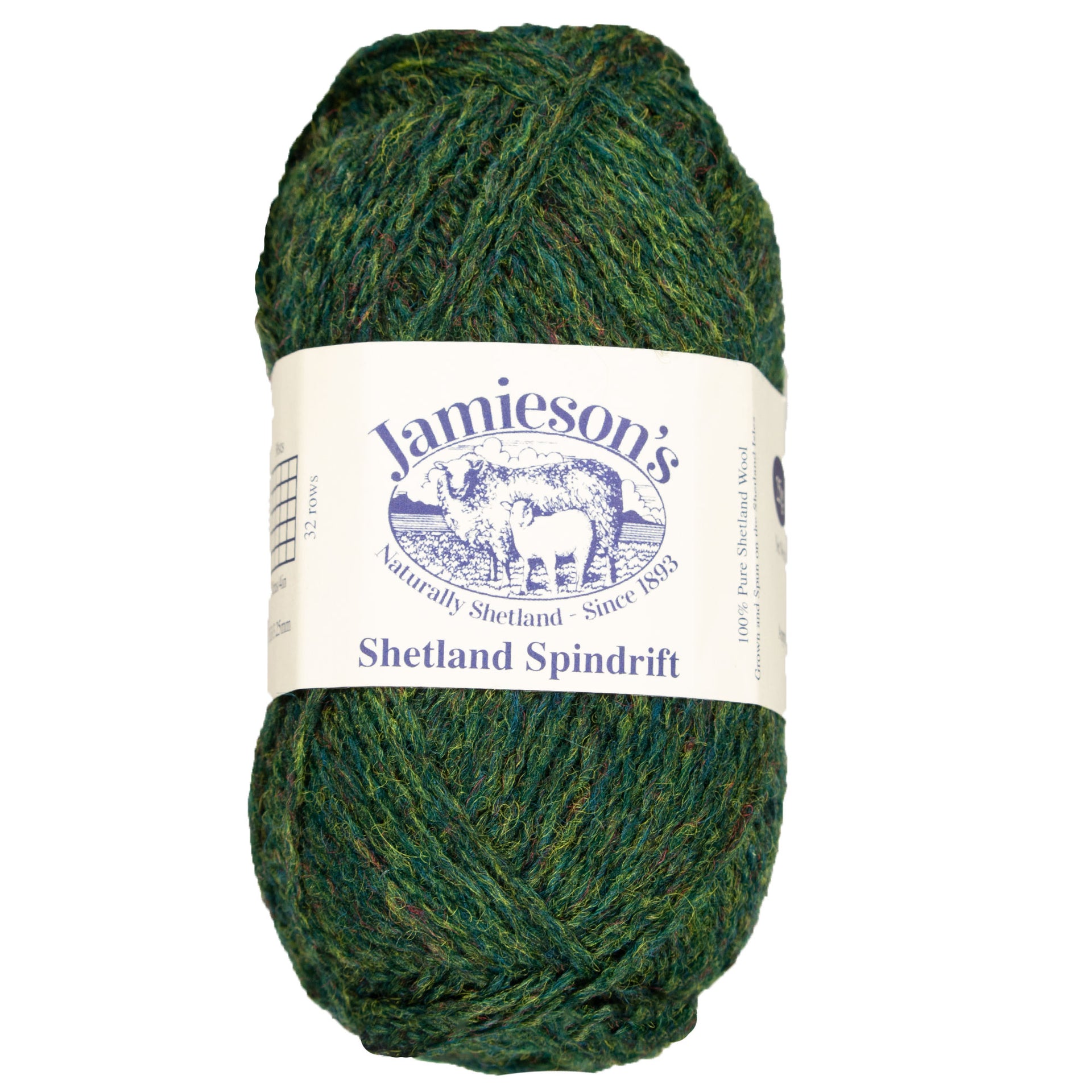 Jamieson's of Shetland Spindrift Yarn - 249 Fern - Zoom Image
