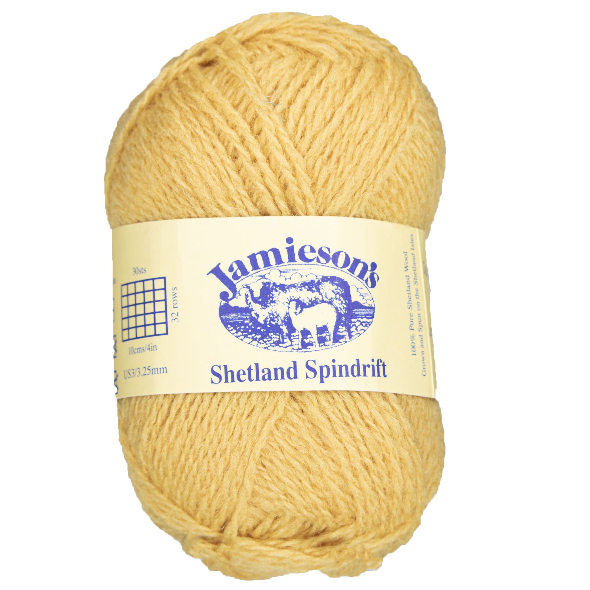 Jamieson's of Shetland Spindrift Yarn - 375 Flax - Zoom Image
