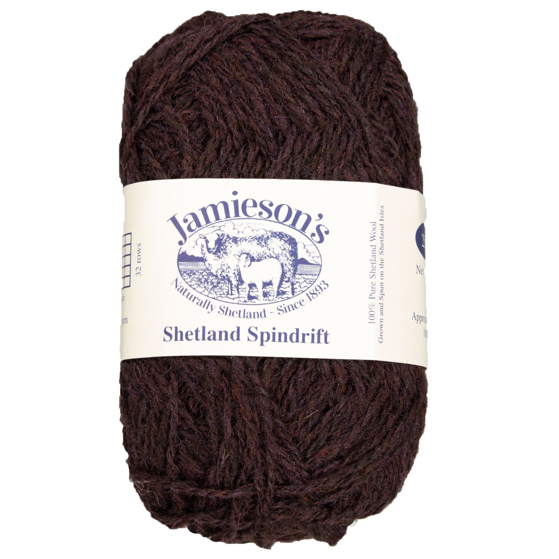 Jamieson's of Shetland Spindrift Yarn - 248 Havana - Zoom Image
