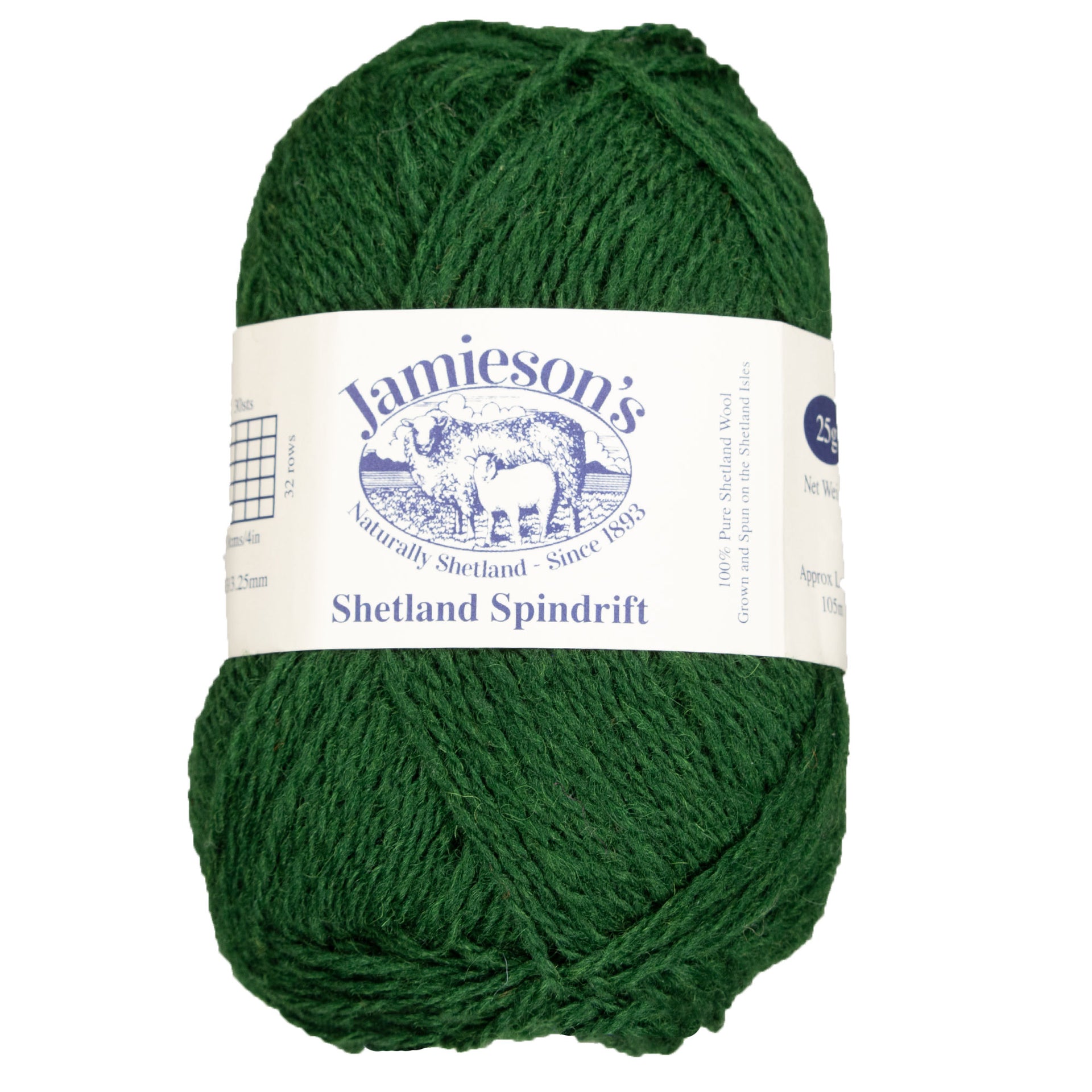 Jamieson's of Shetland Spindrift Yarn - 788 Leaf - Zoom Image
