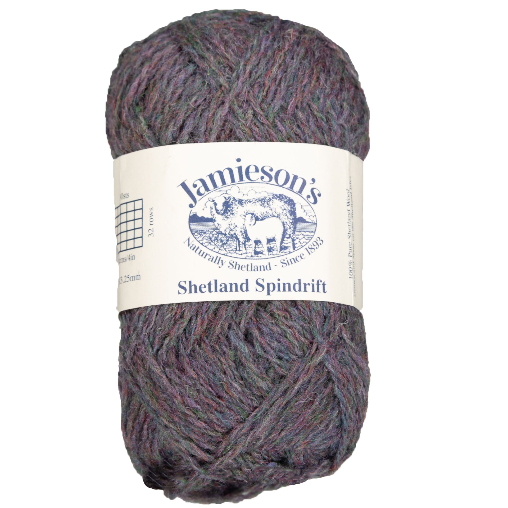 Jamieson's of Shetland Spindrift Yarn - 1270 Purple Haze - Zoom Image
