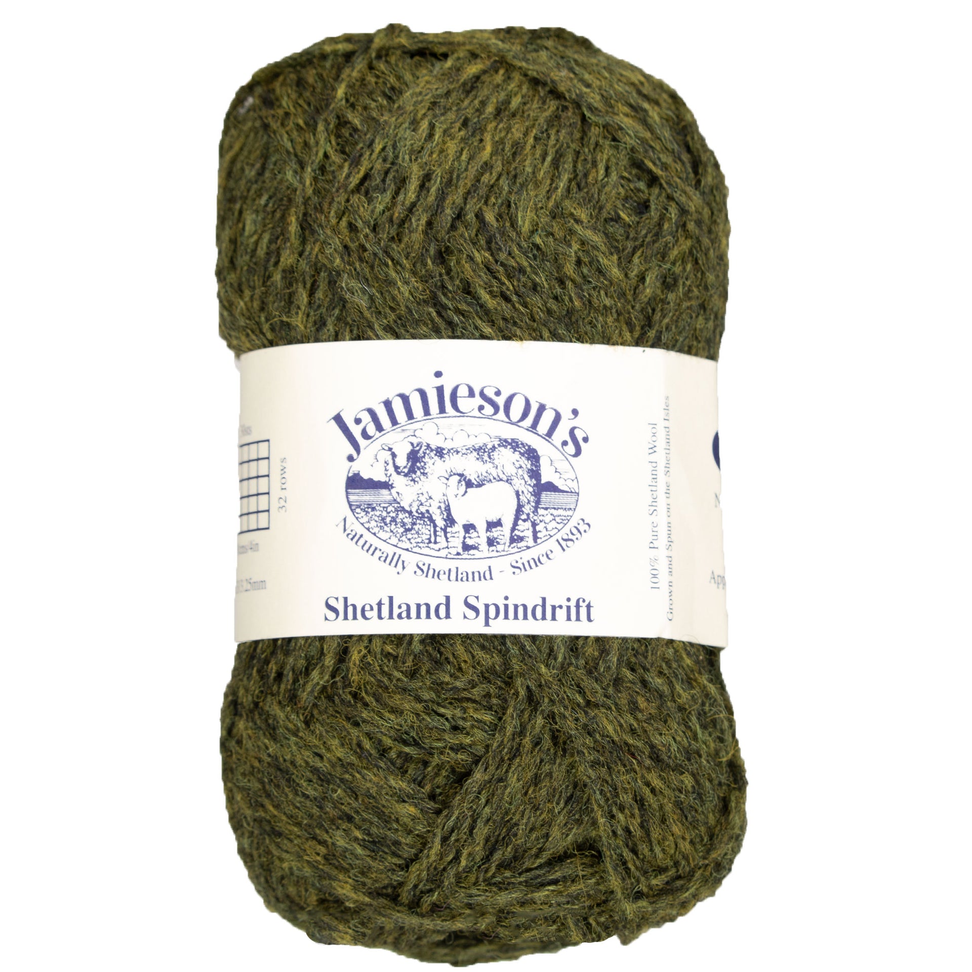 Jamieson's of Shetland Spindrift Yarn - 233 Spagnum - Zoom Image
