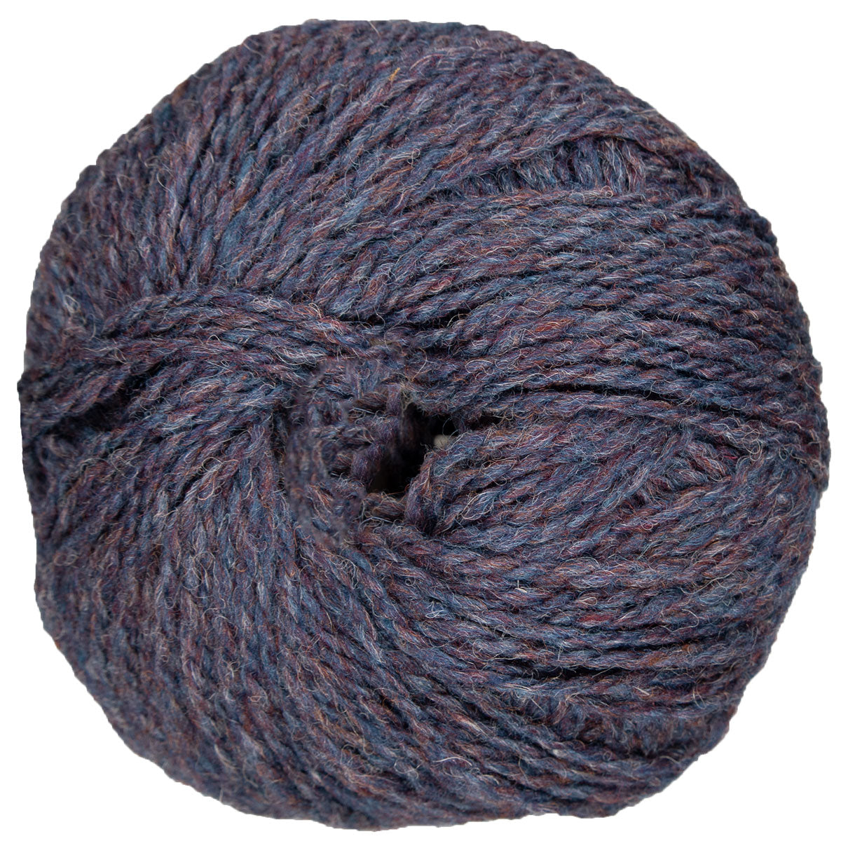 Jamieson's of Shetland Heather Aran Yarn - 163 Aubergine - Extra Image