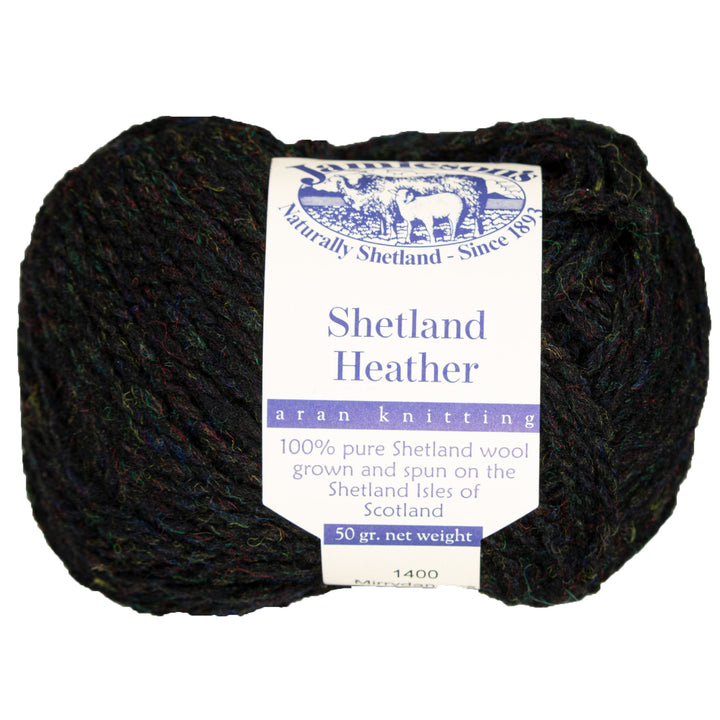 Jamieson's of Shetland Heather Aran Yarn - 1400 Mirrydancers - Zoom Image