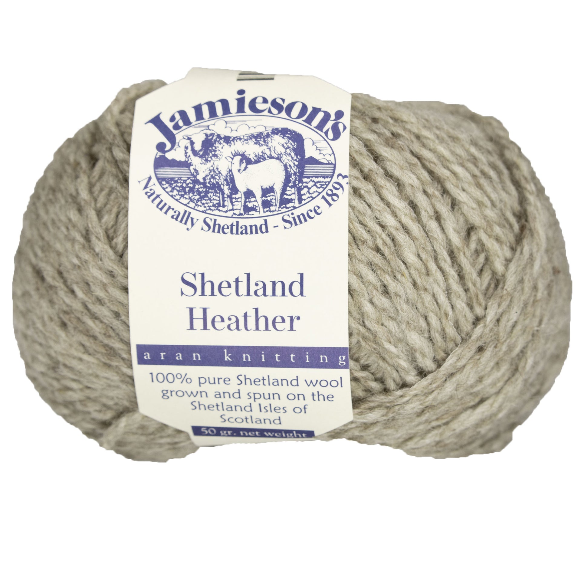 Jamieson's of Shetland Heather Aran Yarn - 106 Mooskit - Zoom Image
